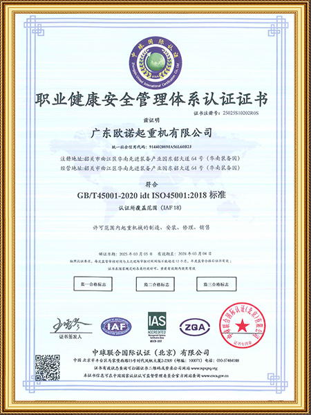 职业健康安全管理体系...
